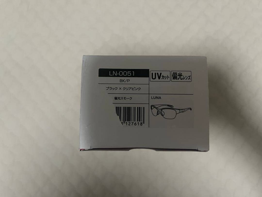 スワンズ サングラス　LUNA LN-0051　ブラック×クリアピンク