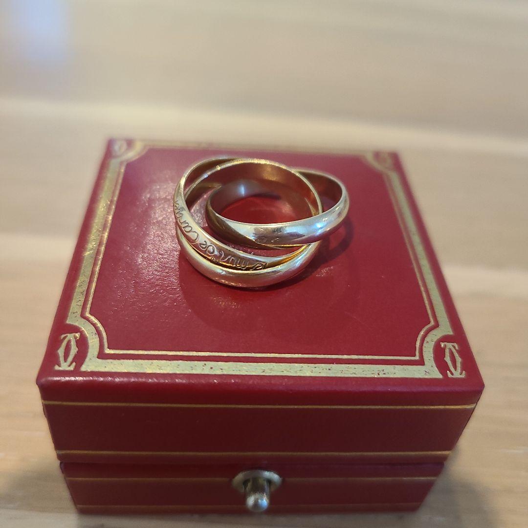 Cartier トリニティリング ゴールド 美品