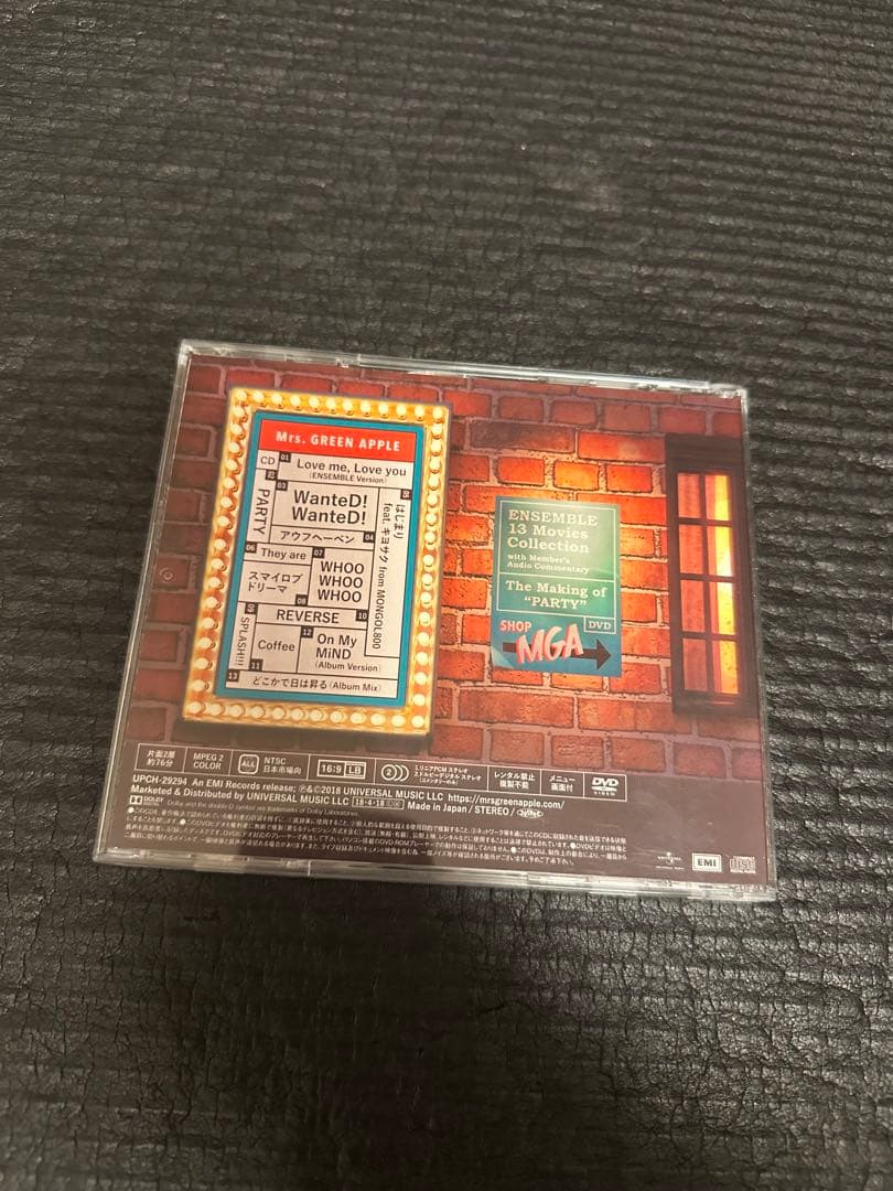 Mr.s Green Apple ENSEMBLE 初回限定盤