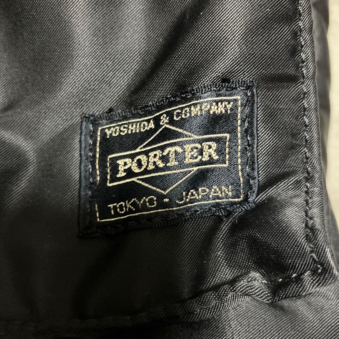PORTER タンカー　ブラック トートバッグ