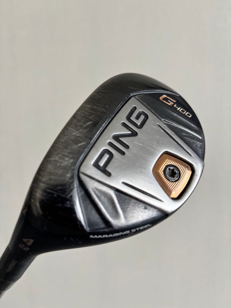 希少レフティ PING G400 UT 2U 17° 4U 22° 2本セット