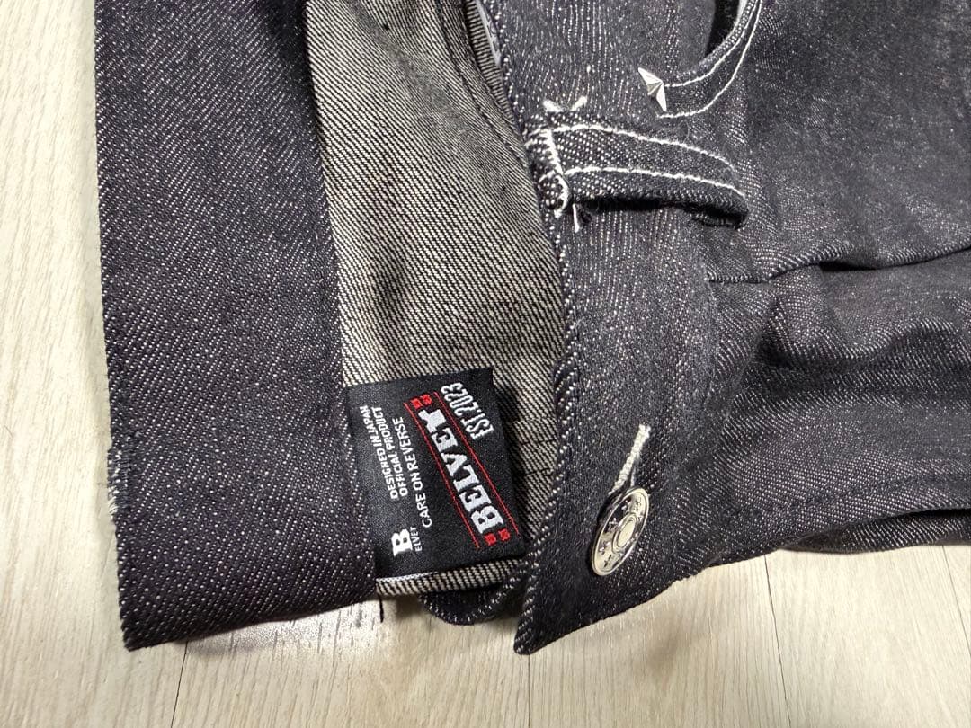 パンツ BELVET Classic Rigid Tuck Pants
