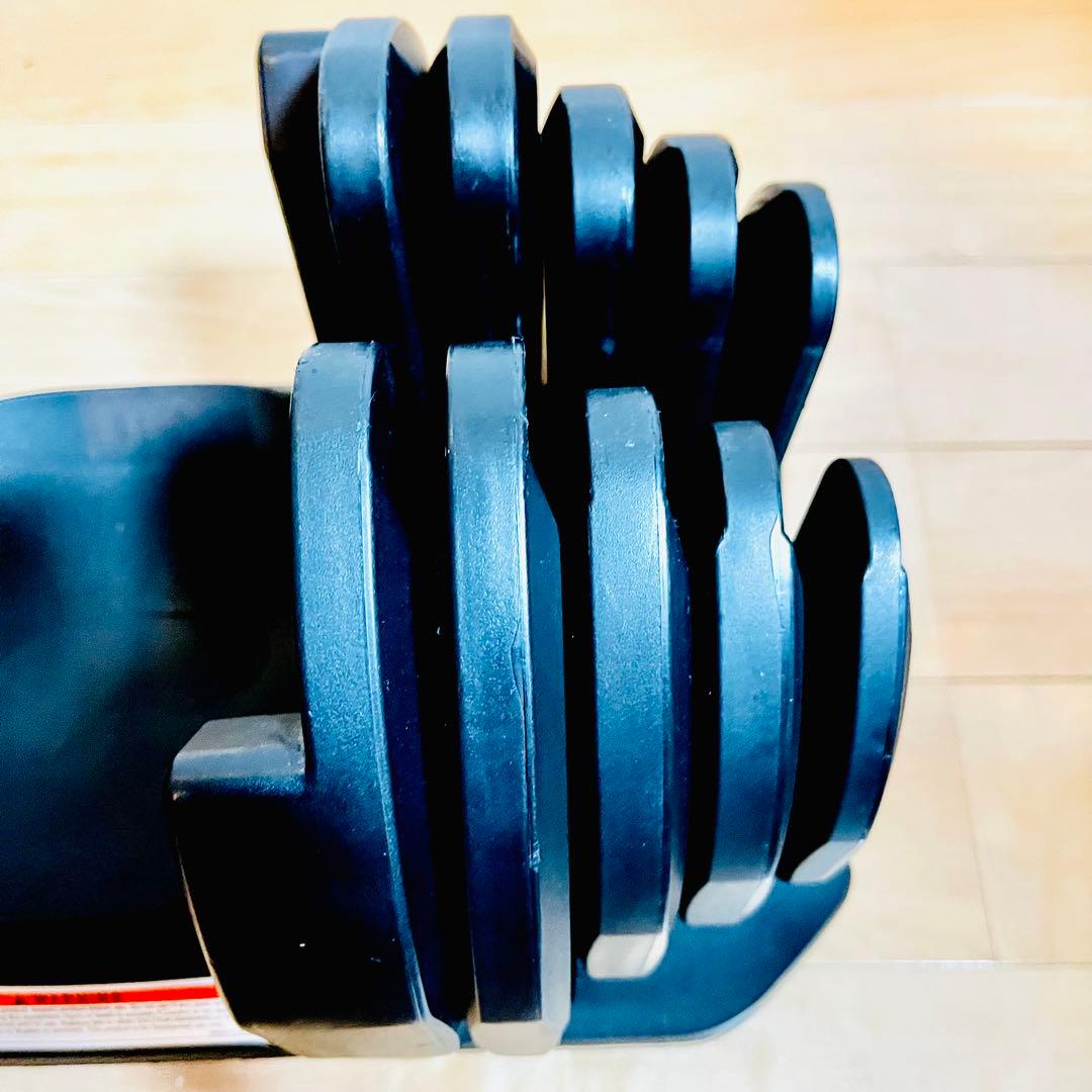 【極美品②】 可変式ダンベル 40kg 17段階調整 ダイヤル式 BARWING