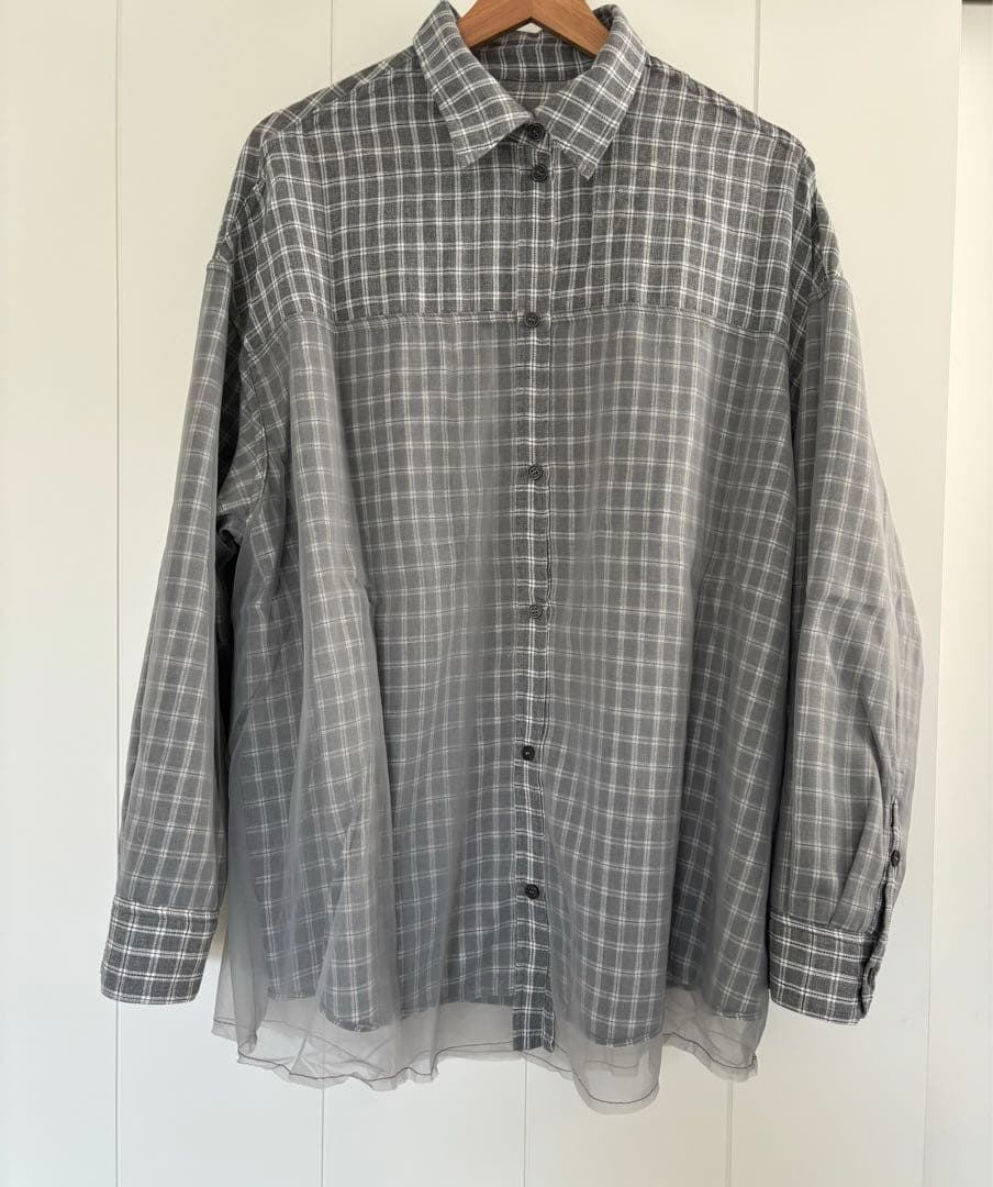 メゾンスペシャル Reversible Voile Shirt