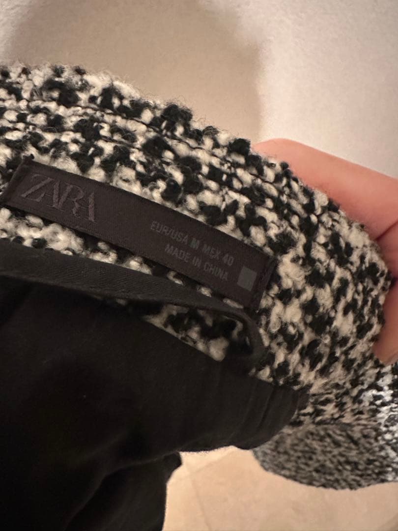 ZARA ザラ テクスチャードシャツジャケット