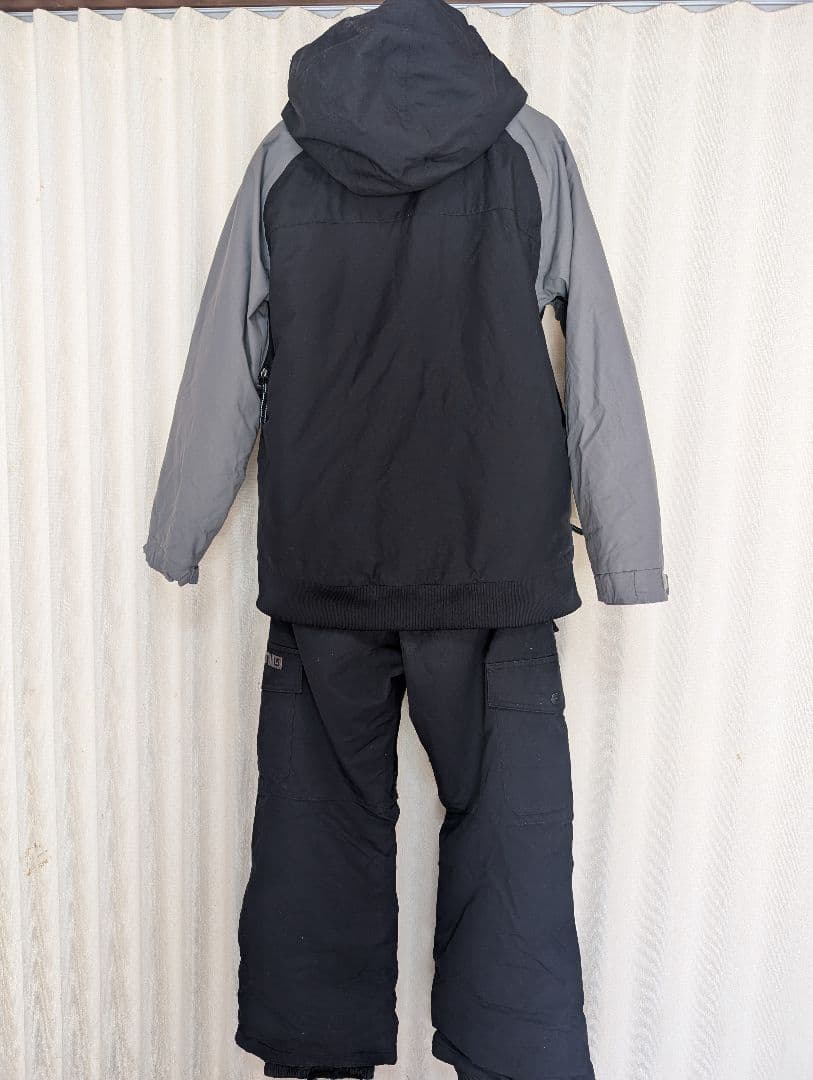 BURTONスノーボードウェア上下セットキッズMバートン（ブラック）