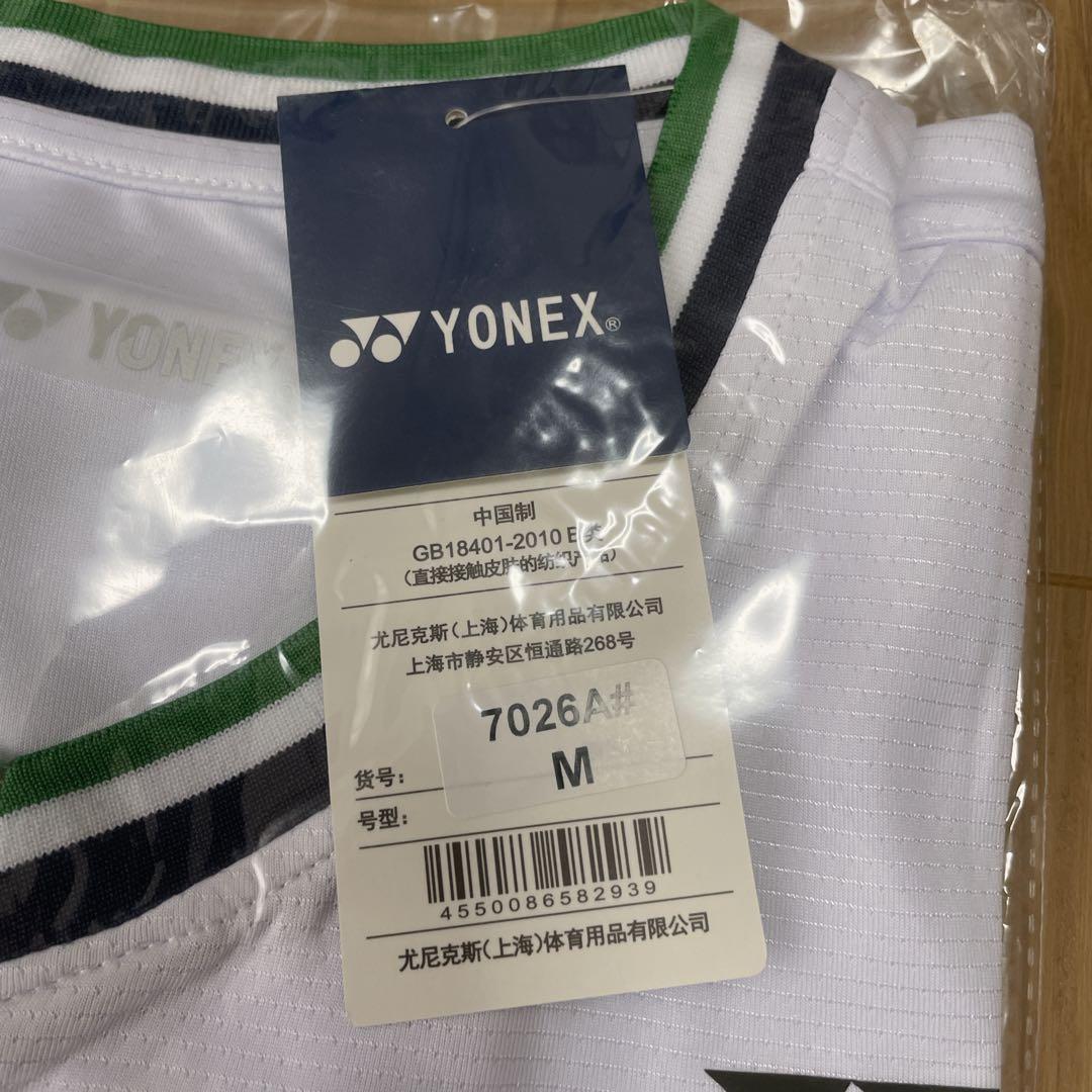 ヨネックス　YONEX TAIWAN 75周年記念ゲームシャツ　新品　サイズM