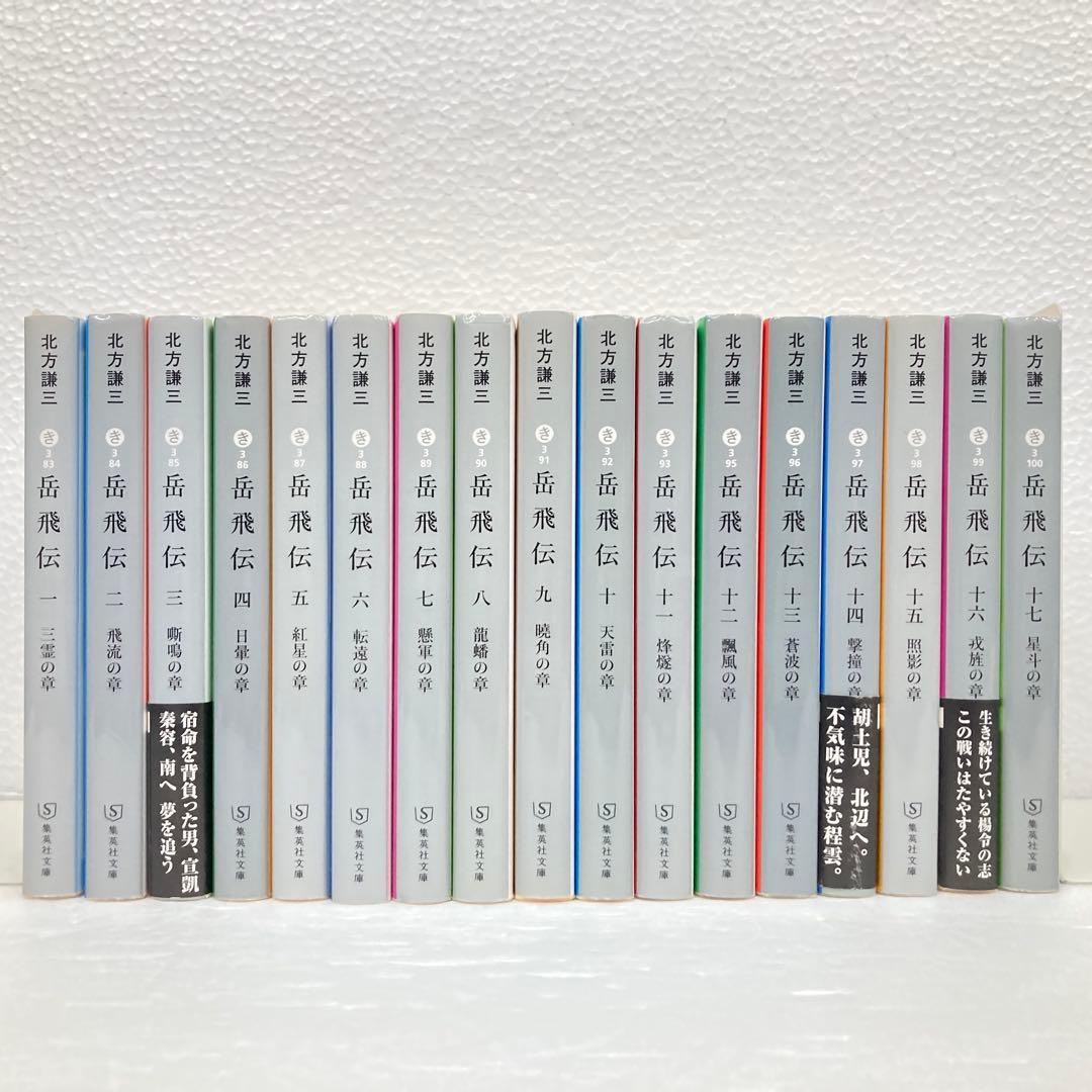 【無料匿名発送】岳飛伝 全17巻セット　北方謙三