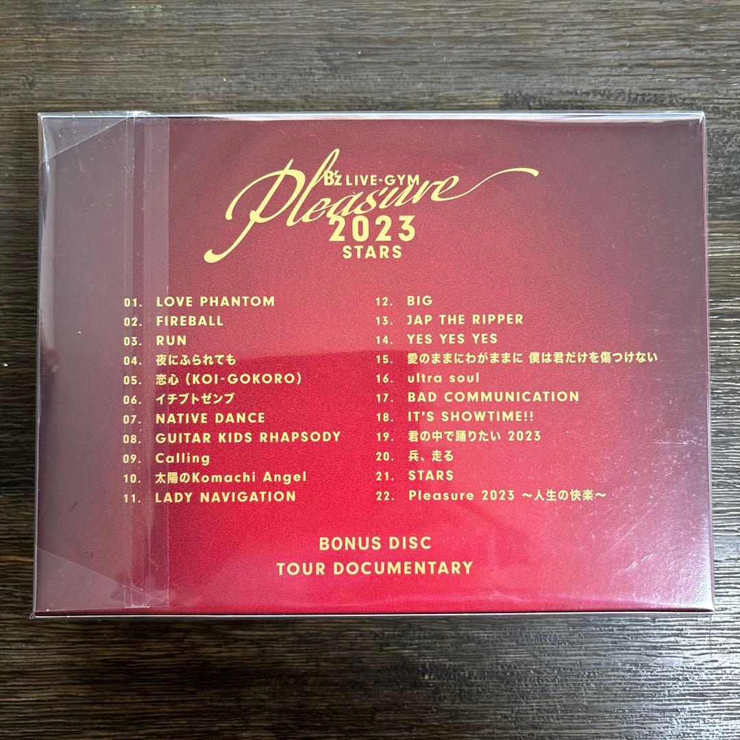 《初回出荷限定盤》B'z/Pleasure 2023-STARS-Blu-ray