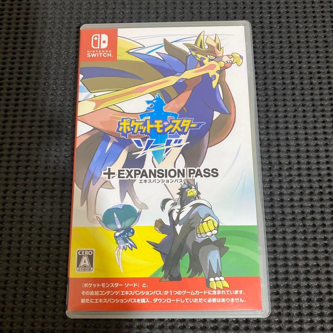 ポケットモンスター ソード　+　エキスパンションパス　起動確認済み