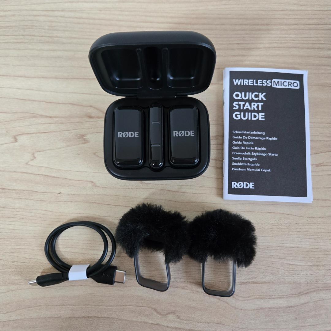 【ほぼ新品】RØDE Wireless Micro（USB-C版）