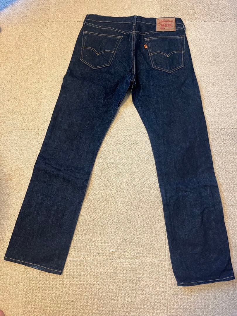 Levi's ✖️SUPREME コラボダークブルー ストレートデニム