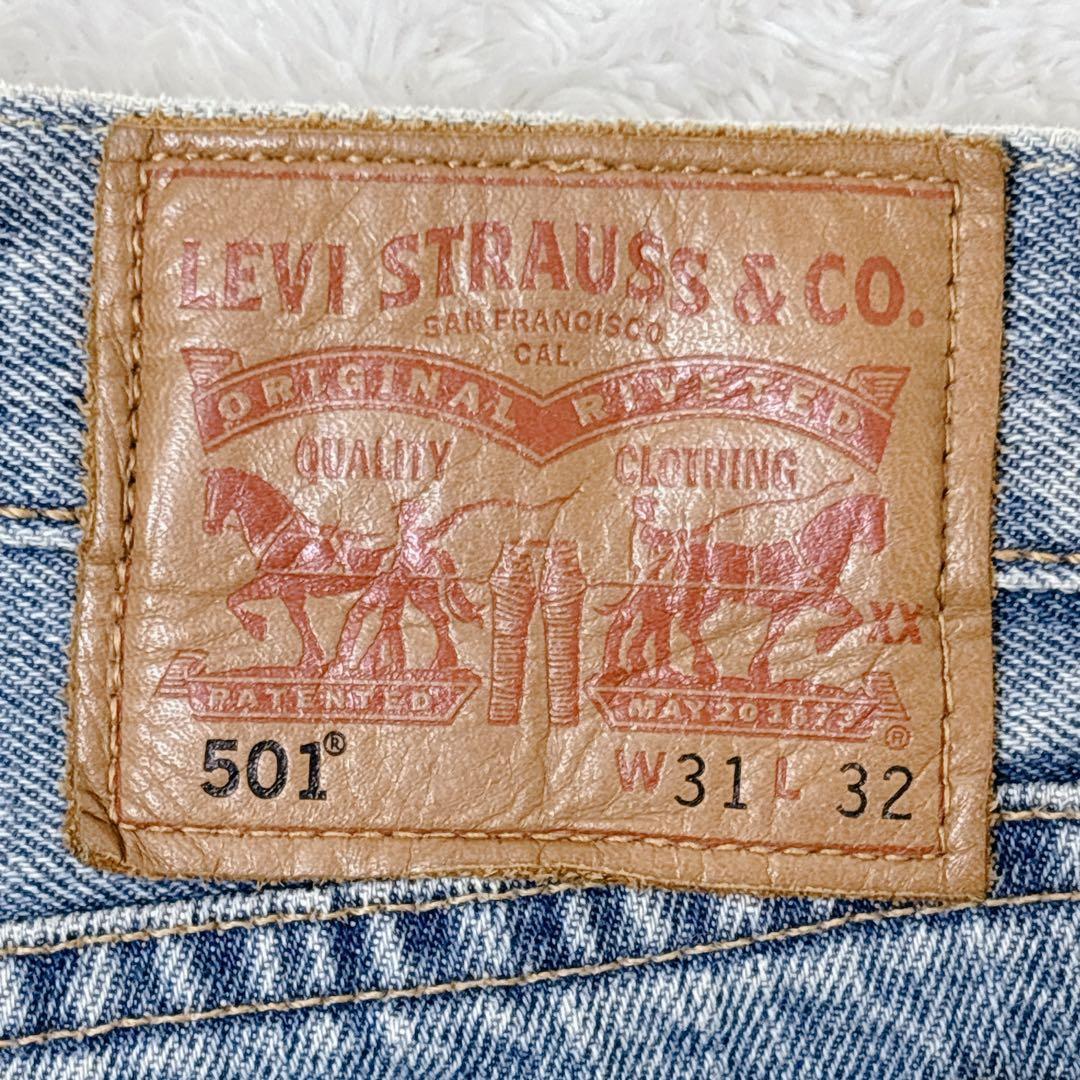 Levi's 501 W31 USA製 White Oak Cone Denim