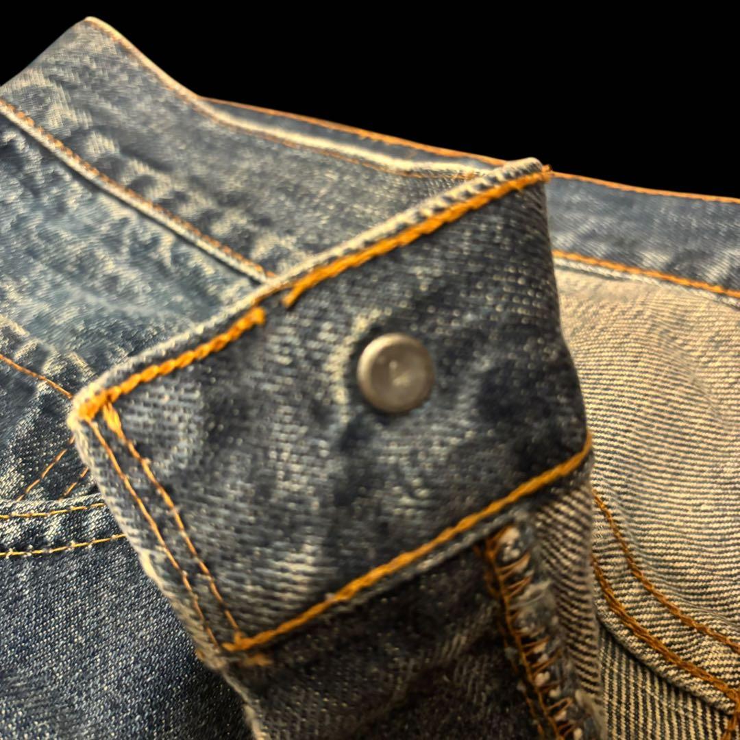 ノーリペア 60s 70s levis 505 BIG E 実寸W34 デニム