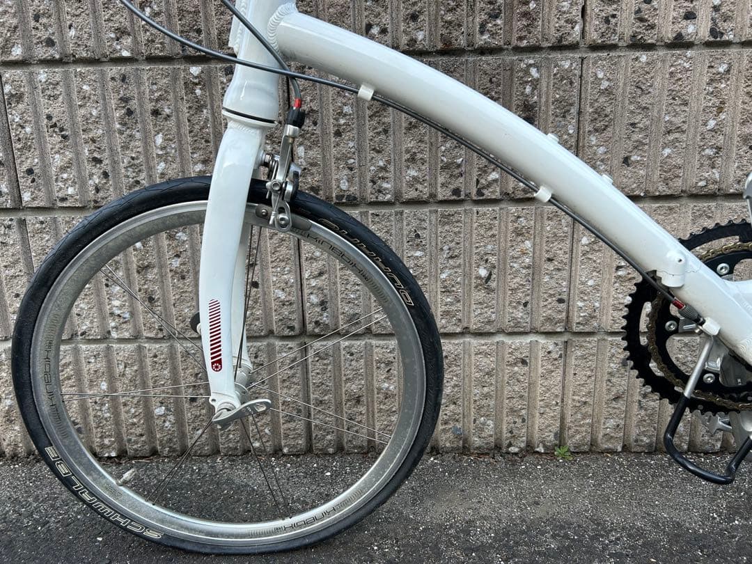 DAHON Dash X20折りたたみ自転車 ホワイト