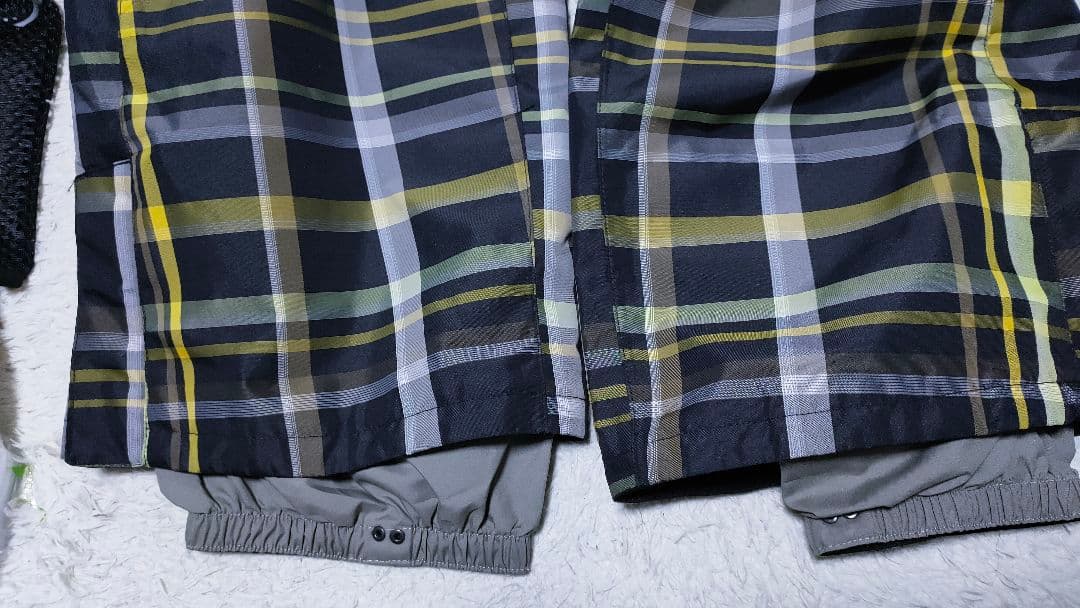 【バートン BURTON】スノーボードウェアパンツ ズボン ブラックチェック