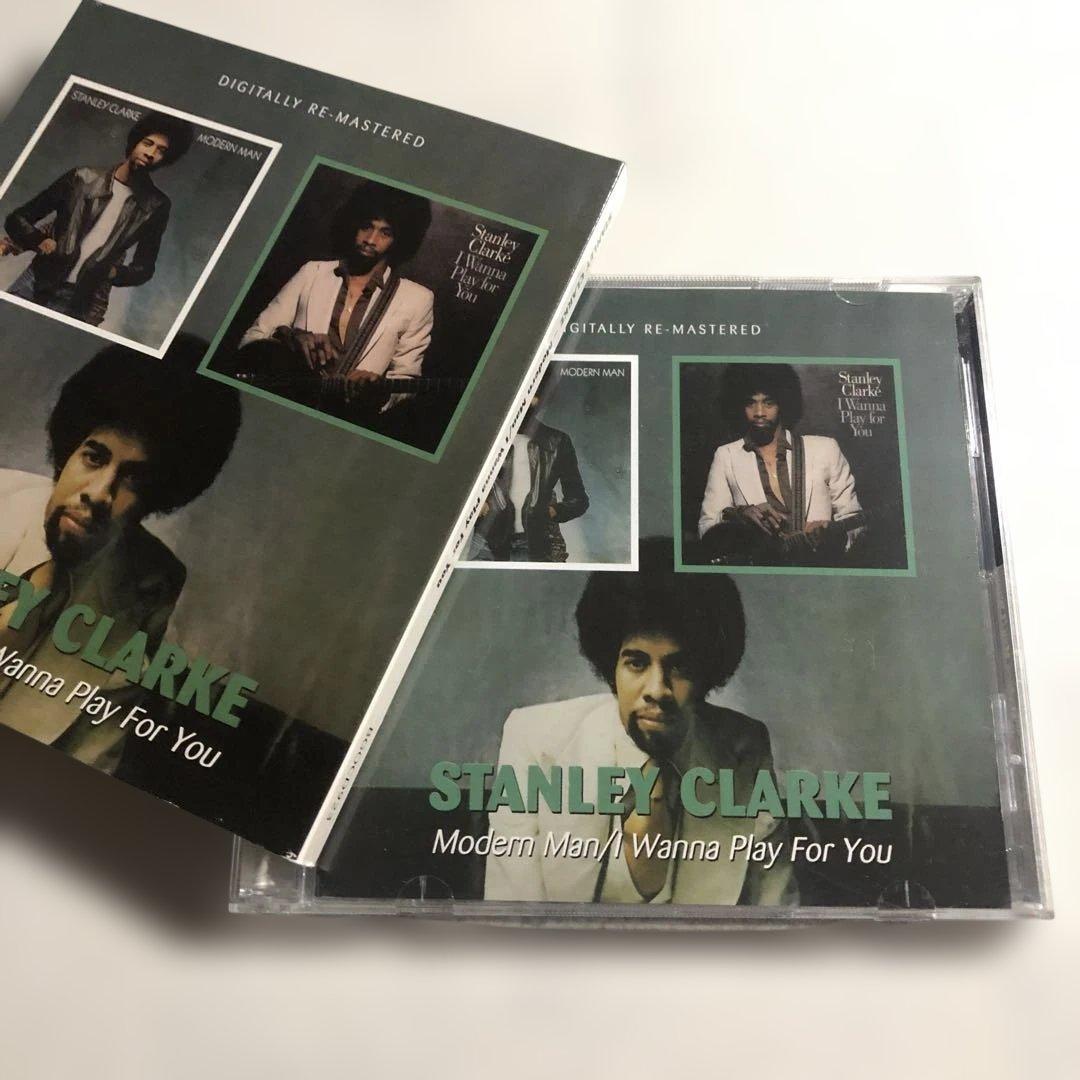 CD2枚組　スタンリー・クラーク　モダン・マン　アイ・ワナ・プレイ・フォー・ユー