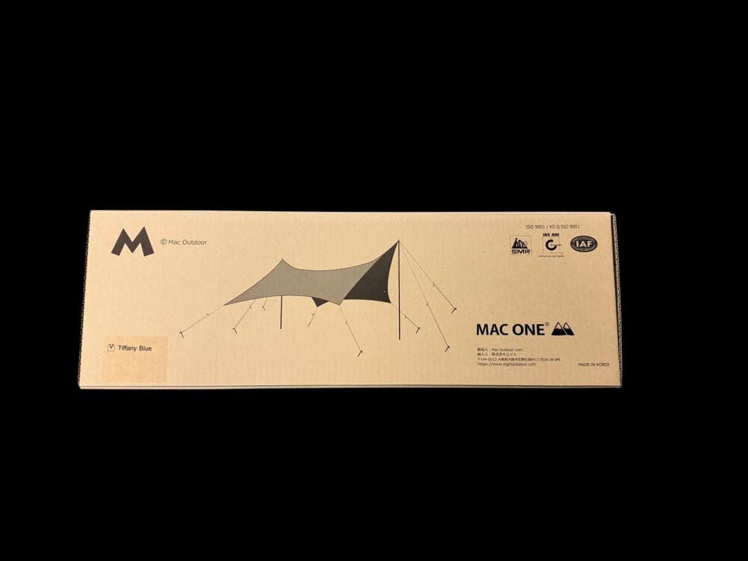 z*q様 希少 マックワンタープL ティファニーブルー gahga コラボタープ