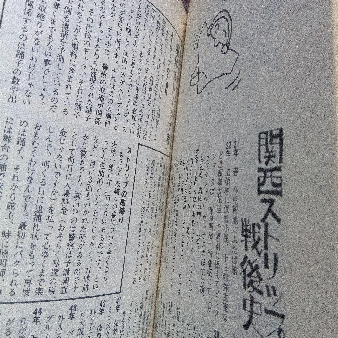 昔のタウン情報誌 大阪青春街図 STREET FIGHTING MAP '73