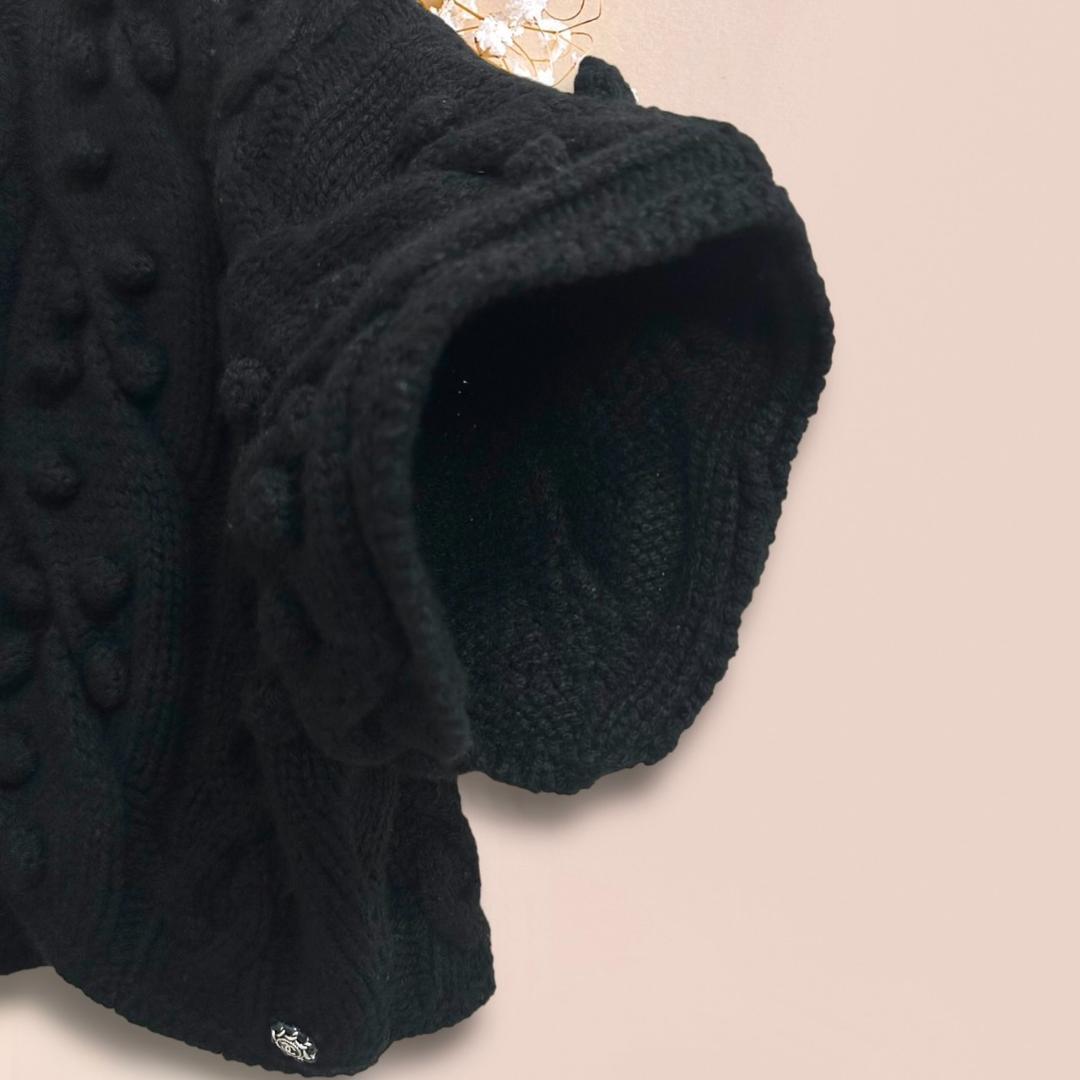 極美品☆カシミヤ☆シャネル ココボタン ボレロ ニット カーディガン クロップド