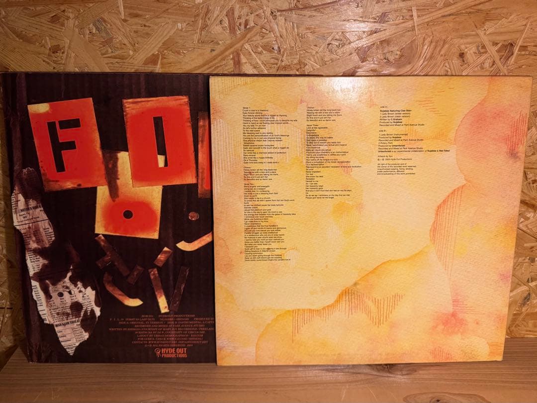 名盤 NUJABES レコード2枚セット