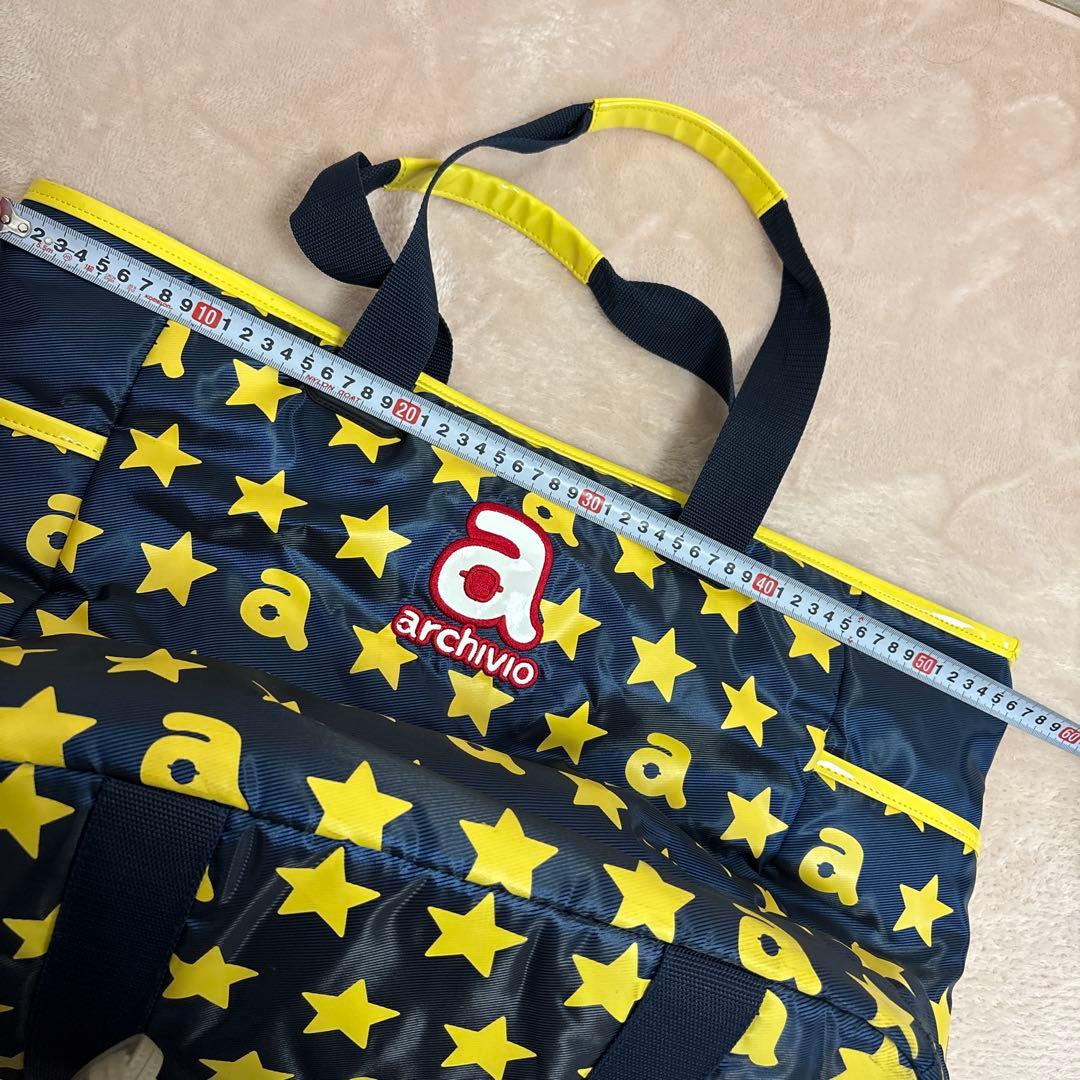 archivio 星柄トートバッグ・巾着バッグセット