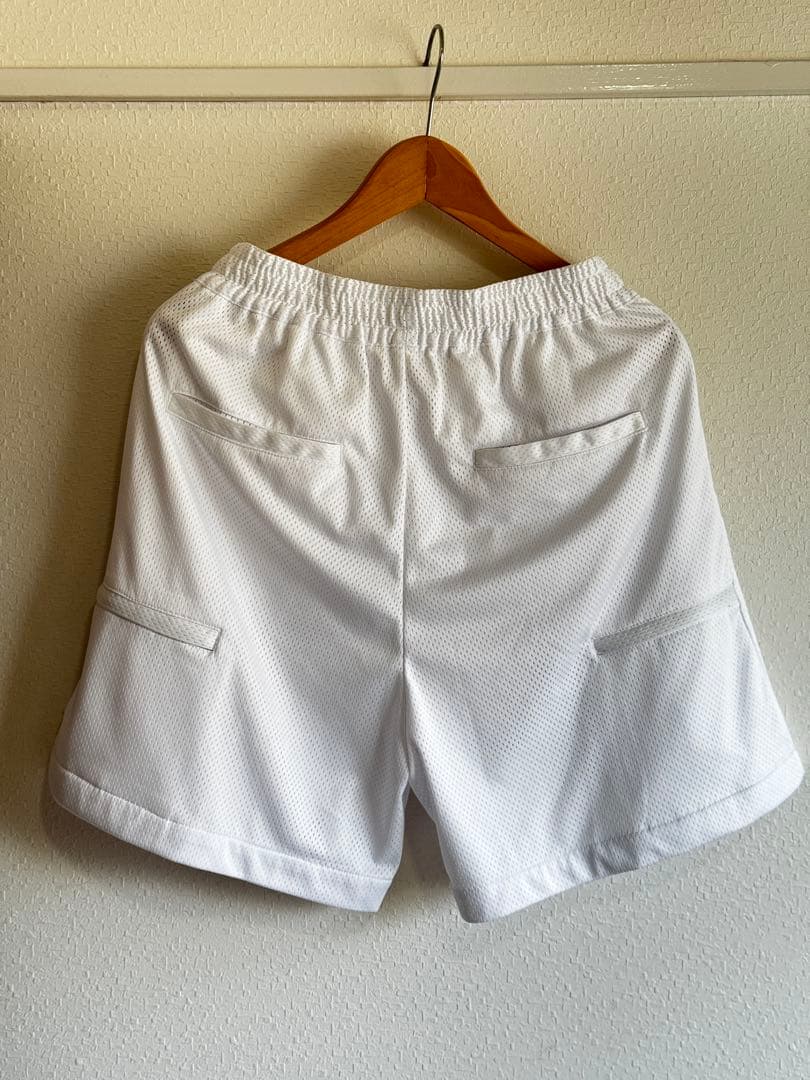 THE SWINGGGR MESH SHORTS, WHITE 新品
