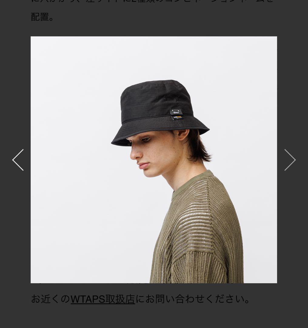WTAPS ブラック バケットハット 251HDT-HT15 サイズ04