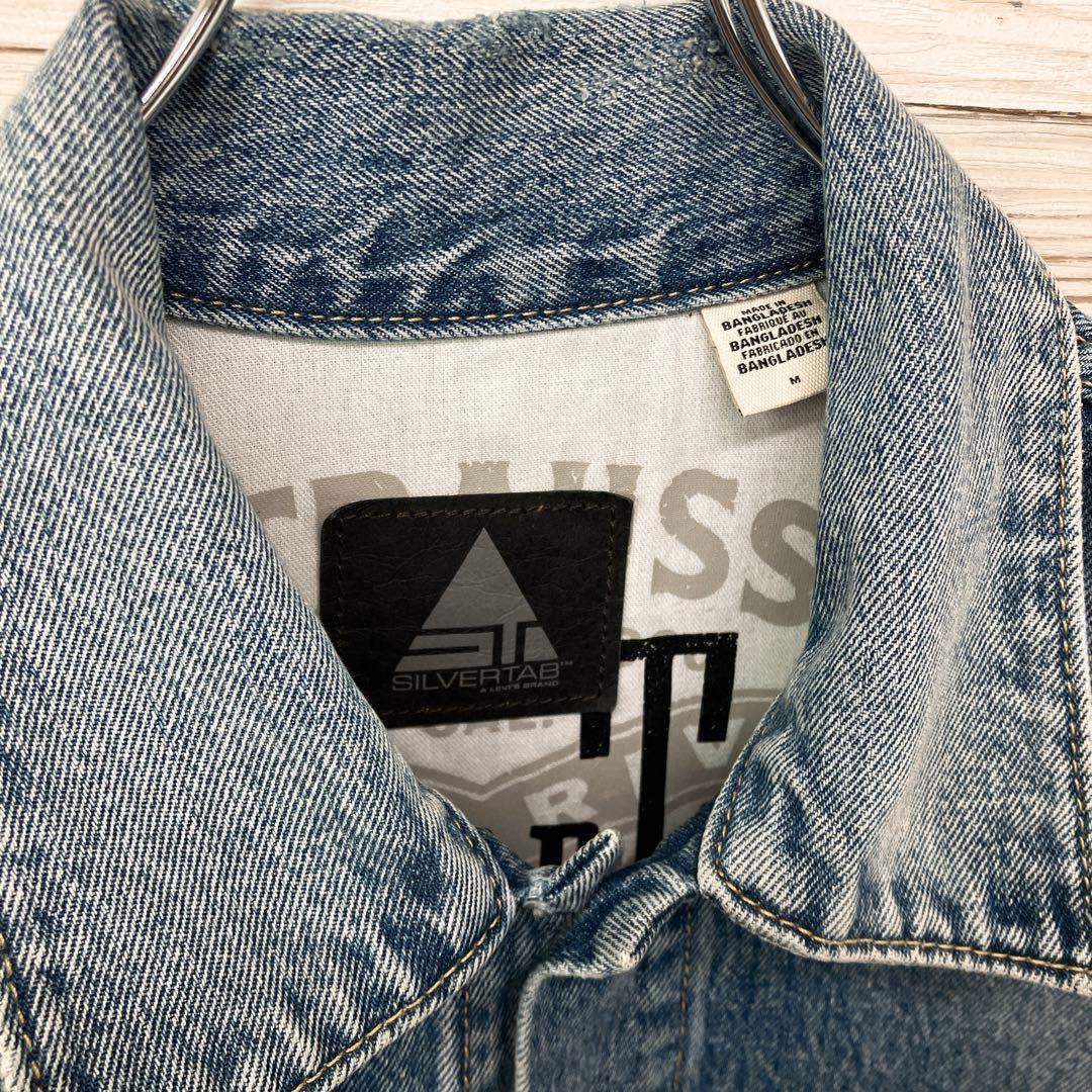 リーバイス シルバータブ 2nd デニムジャケット 青 M levi's