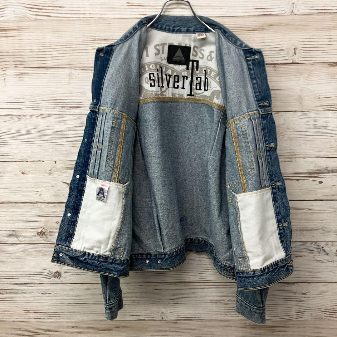 リーバイス シルバータブ 2nd デニムジャケット 青 M levi's