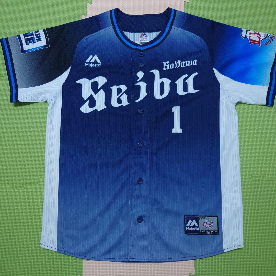 埼玉西武ライオンズ ユニフォーム 栗山巧 ビジター Ｍ