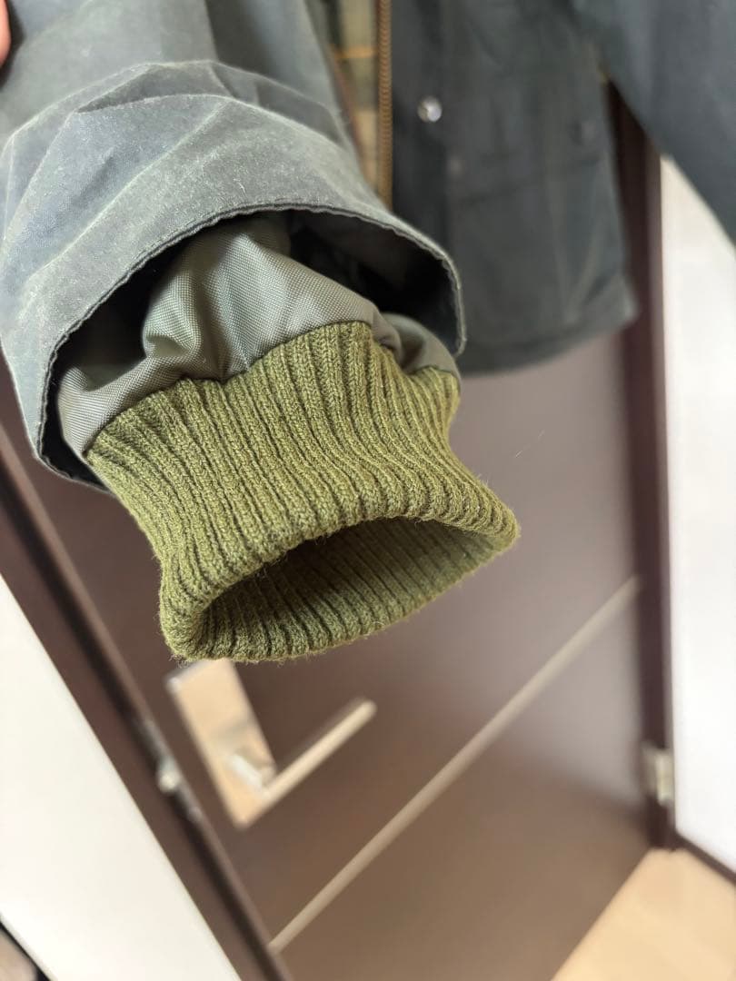 ★9900円分特典付き★Barbour BEDALEセージ38 英国製正規品