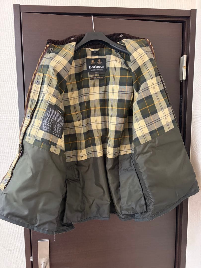 ★9900円分特典付き★Barbour BEDALEセージ38 英国製正規品