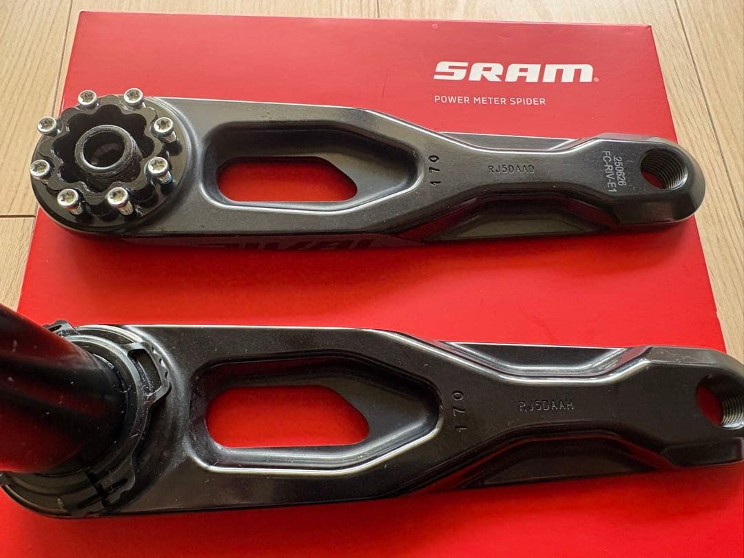 【美品】SRAM Rival AXS E1 クランクアーム 170mm