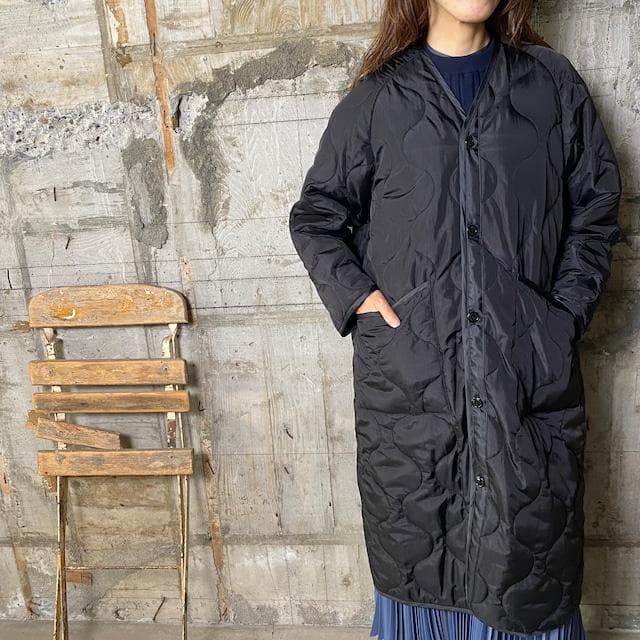 【新品・未使用】HYKEのキルティングライナーコート