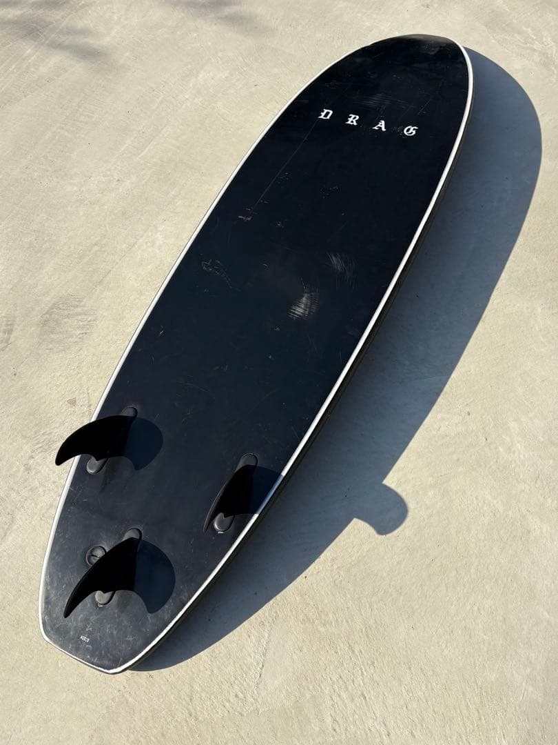 【中古品】DRAG サーフボード ソフトボード 6'6