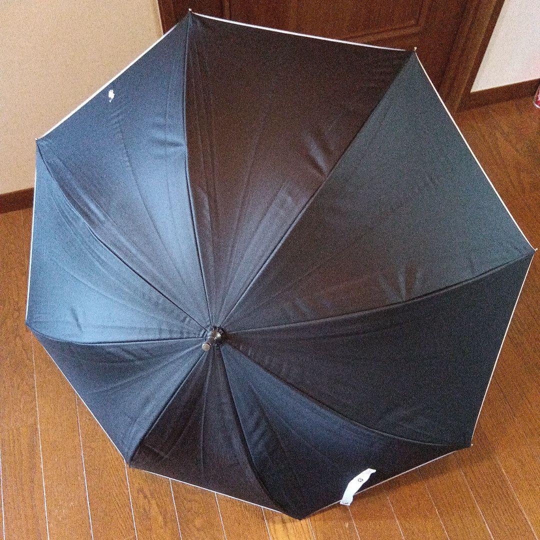 ポロ・ラルフ・ローレン 長傘 晴雨兼用 黒ショート 傘 日傘