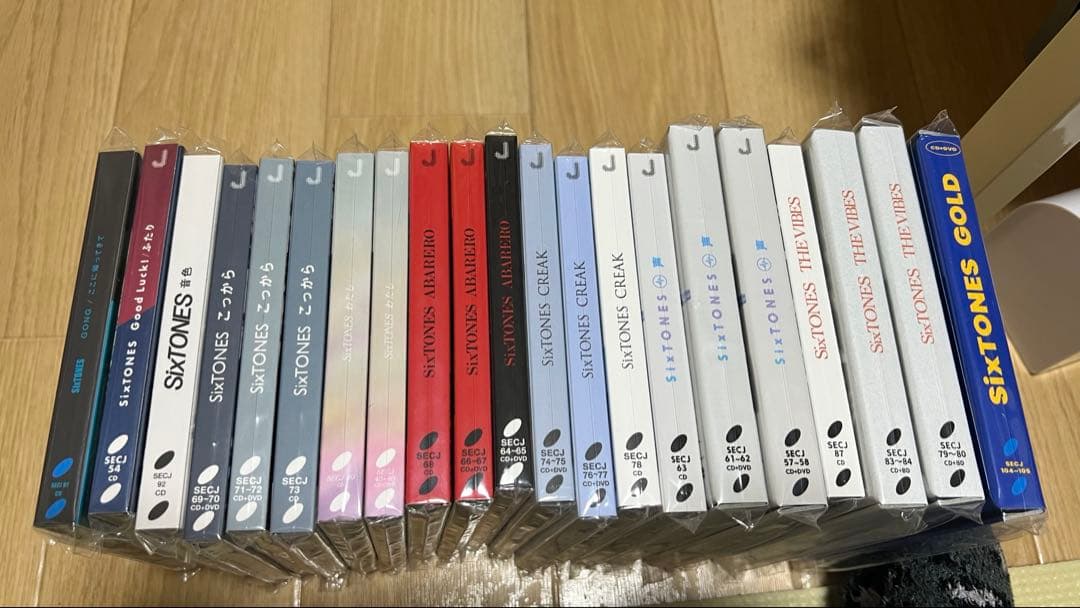 【中美品】SixTONES・CDまとめ売り