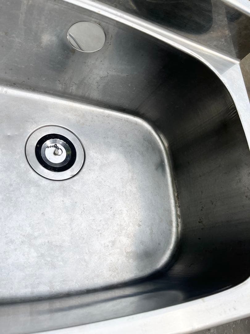ステンレス1槽シンク　流し台　600×450×800