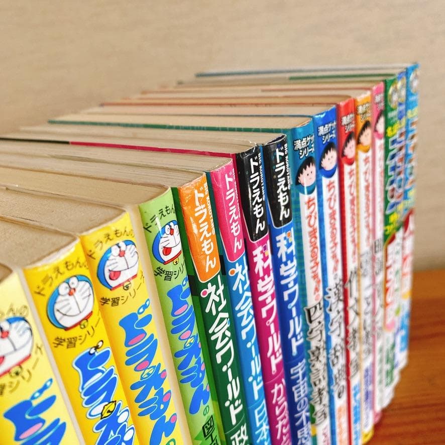 ドラえもん学習シリーズ　コナン　ちびまる子ちゃん　30冊セット