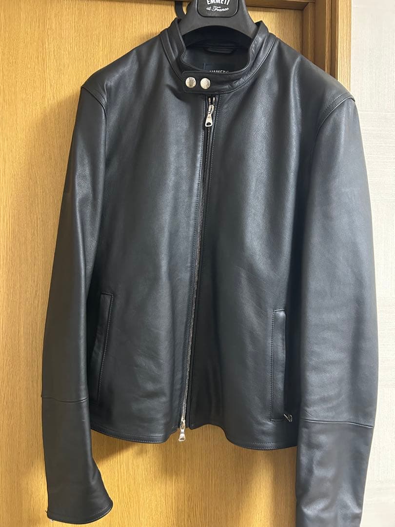 限定レザー　【ほぼ新品】エンメティ × 干場義雅 H UOMO スペシャルカーフ