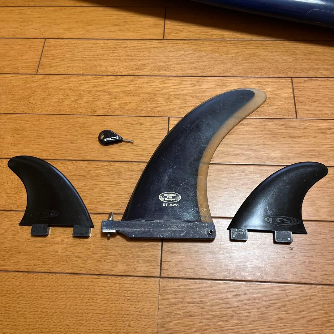 ドナルドタカヤマ　ハワイアンプロデザイン　ロングボード　ハードケース　フィン付
