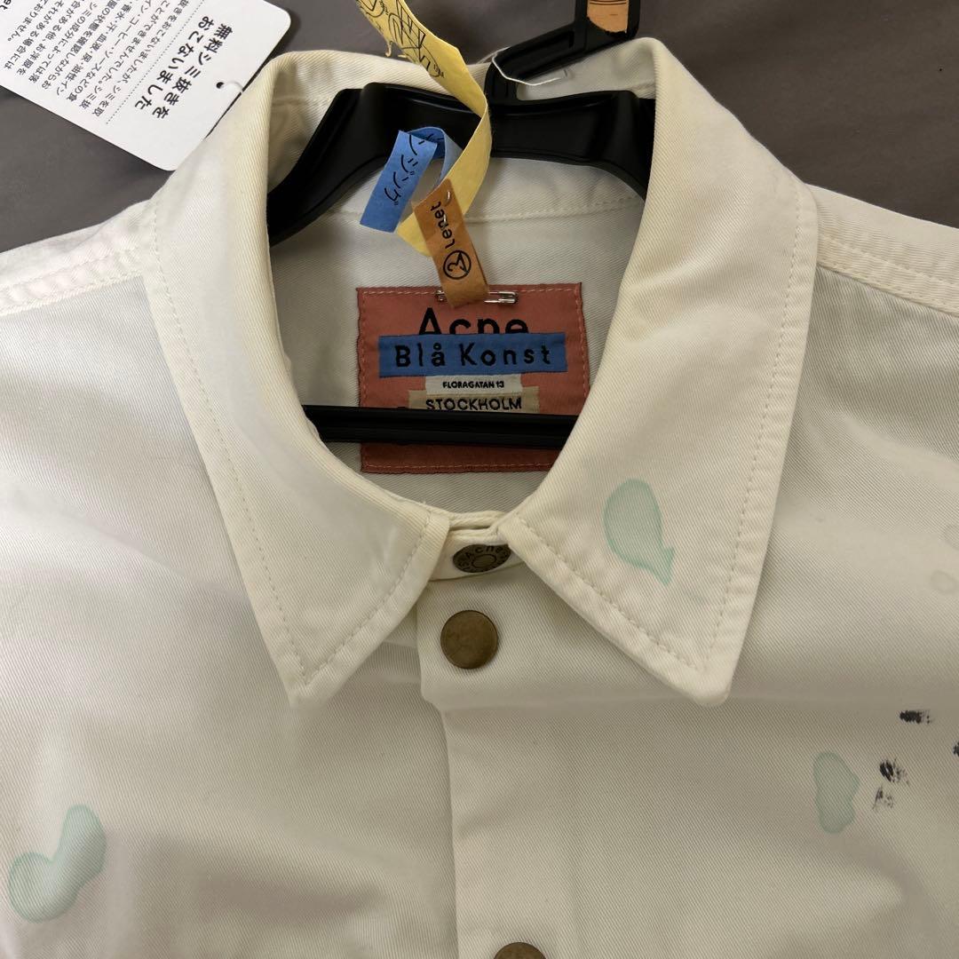 緋*吉様 AcneStudios_ペイントデニムジャケット