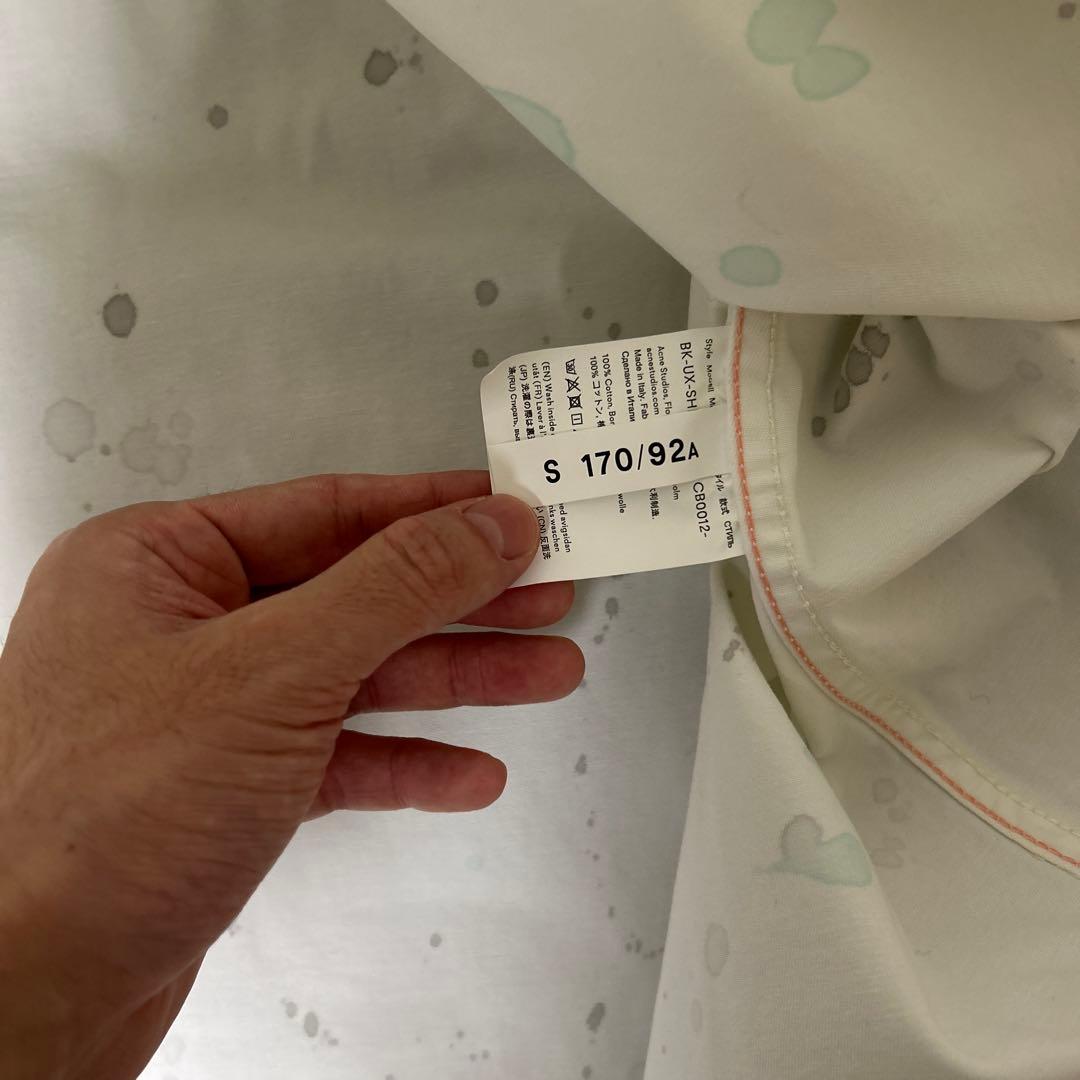緋*吉様 AcneStudios_ペイントデニムジャケット