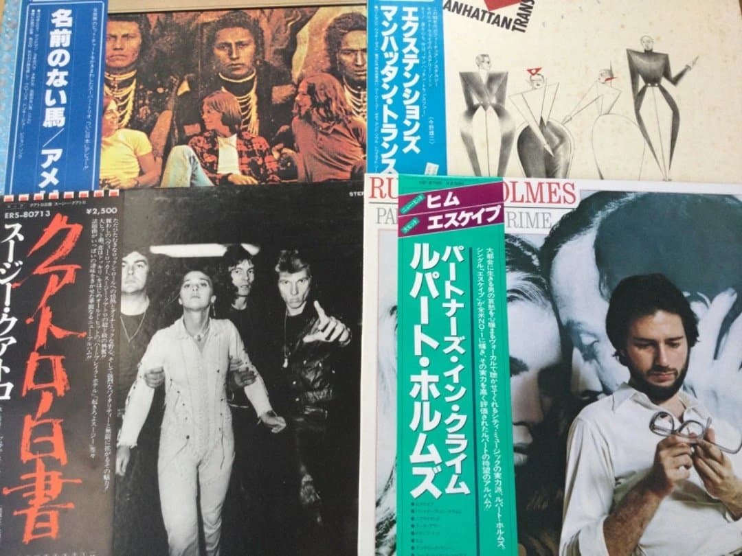 1970〜80年代洋楽レコード16枚　帯付 多め
