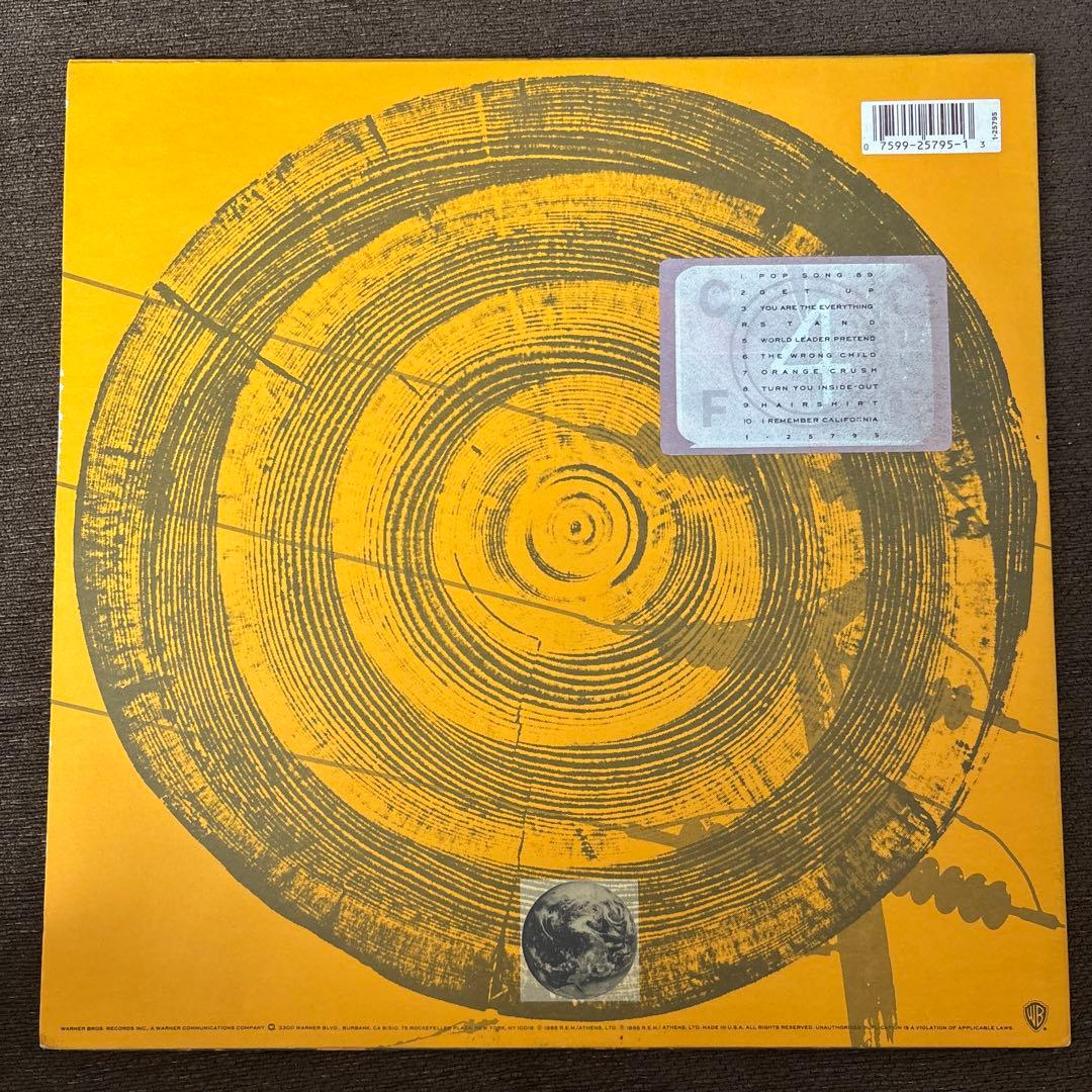 R.E.M. GREEN LP REM グリーン