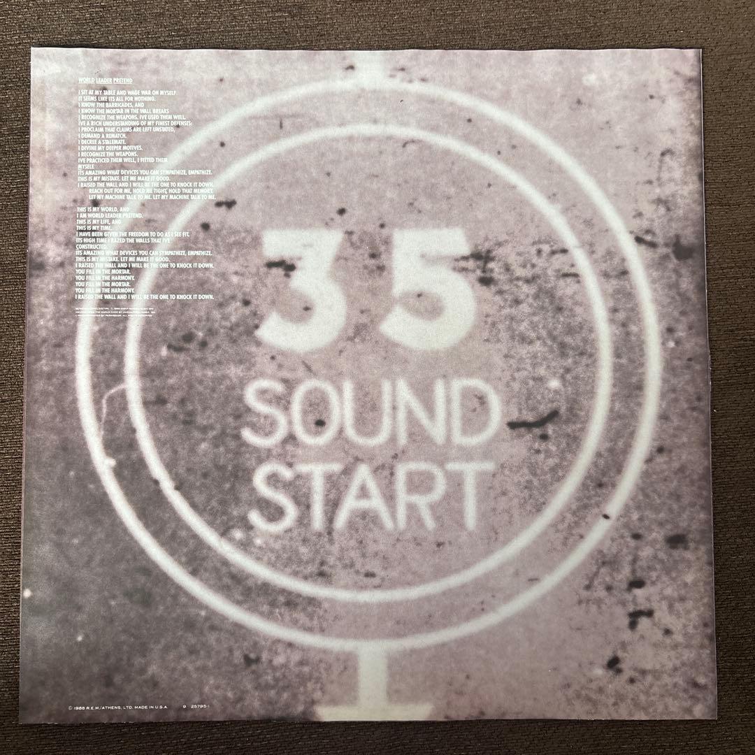 R.E.M. GREEN LP REM グリーン