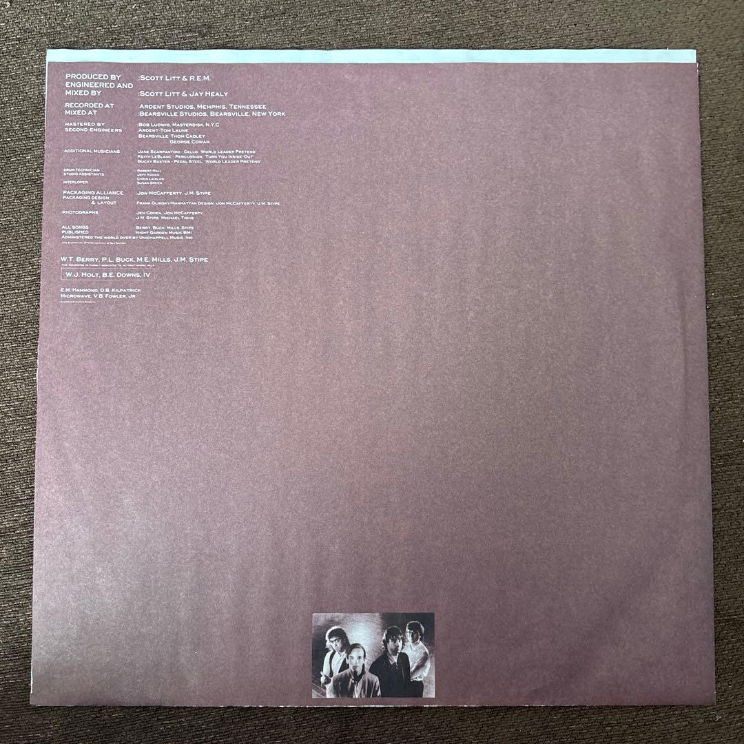 R.E.M. GREEN LP REM グリーン