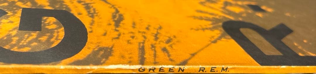 R.E.M. GREEN LP REM グリーン
