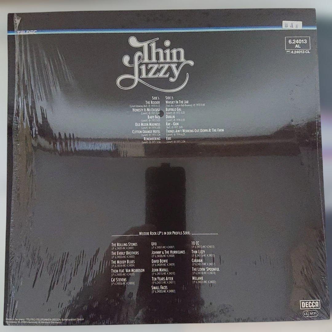 ドイツ盤コンピLP【未CD化】THIN LIZZY シン・リジー